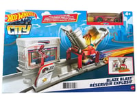 LE BLAZE BLAST  (LIVRE AVEC UN VEHICULE) - HOT WHEELS