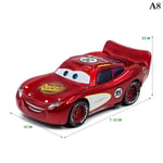 Den nya Disney Pixar Cars 3 Lightning McQueen Diecast Metal A8