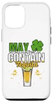 Coque pour iPhone 13 Pro May contain Tequila contient des traces d'alcool tequila irlandais