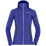 Norrøna Falketind Power Grid Hood W's Royal Blue