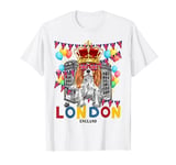 London Souvenirs Idea For Kids & English British Memorabilia T-Shirt