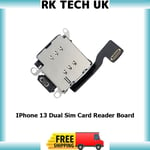 Dual Sim Card Reader Board Replacement For IPhone 13 Premium Quality UK Stock