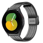 Strap-it Bracelet acier inoxydable Galaxy Watch 5 - 40mm (noir)