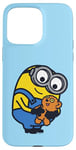 Coque pour iPhone 15 Pro Max Minions Cute Bob Favorite Teddy Bear Portrait