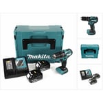 Dhp 483 rfj 18 v Li-Ion Perceuse visseuse à percussion sans fil 18 v Brushless en Coffret makpac + 2x Batteries bl 1830 3,0 Ah + Chargeur DC18RC