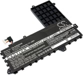 Kompatibelt med Asus X402NA-GA173, 7.6V, 4100 mAh