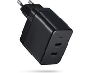 Andersson 65W GaN 2-ports Dual USB-C svart