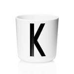 Design Letters - Melamin Mugg K 17,5 cl Vit