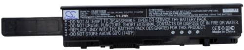 Batteri til 312-0701 for Dell, 11.1V, 6600 mAh