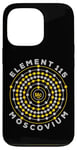 Coque pour iPhone 13 Pro Element 115 Atomic Number Ununpentium Anti Gravity Moscovium