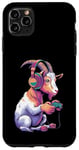 iPhone 11 Pro Max Goat Stuffed Animal Goat Costume Kids Headphones Video Game Case