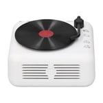 Retro BT Small Speaker Miniature Record Player Style Speaker For Office