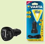 VARTA Portable Car Charger F-FEEDS