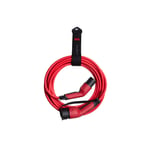 DEFA eConnect Ladekabel EL-bil - 13.8 kW 13.8kW, Type2->Type2 (7,5meter)