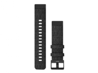 Garmin QuickFit - Klokkestropp for smart armbåndsur - røsslyngsvart, black hardware - for fenix 6S Pro, Sapphire