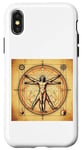 iPhone X/XS The Vitruvian Man by Da Vinci Case