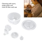 Breast Pump Flange Insert Easy Cleansing Silicone Diaphragm Wearable Breast Pump