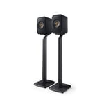 KEF S1 Floor Speaker Stands for LSX and LSX II Active Bookshelf Speakers (Pair), Grey