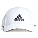 Adidas Lightweight Cap, Lippalakki / visiirit Valkoinen