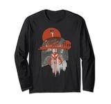 Star Wars Boba Fett Classic Mandalorian Helmet Symbol Long Sleeve T-Shirt