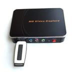 Vhs Convertisseur 2017 P Hdmi Ypbpr En Disque Flash Usb,Pour Xbox One,Boîte De Jeu Ps3,1080