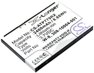 Kompatibelt med At&t AirCard 810S, 3,7V, 2400mAh