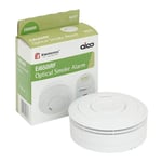 Aico Ei650iRF RadioLINK+ Wireless Battery Powered Optical Smoke Alarm with 10yr