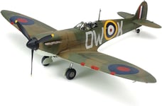 Tamiya TAM61119 Fahrzeug 61119-1:48 British Supermarine Spitfire Mk.I, Model Bu