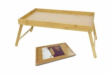 Table Pliable En Bois Pour Le Petit Déjeuner Au Lit Multi-Usage