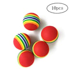 Squeaky Ball Funny Animal Sets Pet Interactive Play Toy Foam Safe Play Ball for Small Dogs Puppy Toy 10pcs