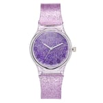 Women Montres Montres pour femmes occasionnelles Numéro arabe Couleurs éblouissantes couleurs en plastique Bracelet de bracelet de bracelet de mode femme robe de quartz montre cadeau Montres Décorativ