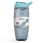 Promixx Pursuit Protein Shaker Bottle - Premium Shaker for Protein Shakes - Lifetime Durability, Leakproof, Odourless - 950ml / 32oz (Ocean Calm Blue)