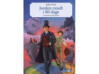 Jorden Runt På 80 Dagar | May Bylock, Jules Verne | Språk: Danska