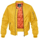 Magcomsen-Blouson Bombardier Pour Homme",Veste Coupe-Vent,Doublure Orange,Chaud,Décontracté,Optique,Happator,Automne,"Hiver