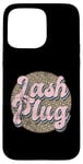 iPhone 15 Pro Max Vintage Lash Plug Lash Tech Lash Artist Leopard Lash Case