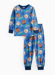 Cocomelon Printed Blue Long Sleeve Pyjamas 4-5 years Years male