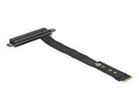 DELOCK – M.2 Key M to PCIe x16 NVMe Adapter with 20 cm cable (64133)