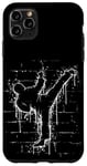 Coque pour iPhone 11 Pro Max Martial Street Art Fighter Side-Kick Roundhouse TaeKwonDo