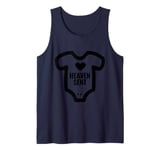 Sweet baby romper with heart "Heaven Sent" Tank Top