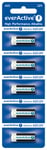 LR23 23A alkaliskt batteri 12V everActive 5-pack