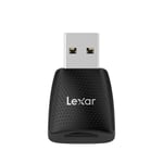 Lexar-Lecteur de carte portable RW330,haute vitesse jusqu'à 170 Mbps,USB 3.1,mémoire flash TF,carte MicroSD pour ordinateur de bureau - Type Black