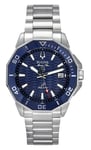 Bulova Marine Star Precisionist Blue Dial Quartz Diver's 200M Men's Watch 96B433