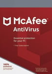 McAfee AntiVirus (2025) 1 Device 1 Year McAfee Key GLOBAL