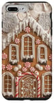 iPhone 7 Plus/8 Plus Cute Christmas Gingerbread House Snowflakes Holiday Xmas Case