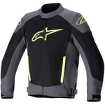 Mc-Jacka alpinestars - Mc jacka t sp x superair svart grå gul large logo polyester