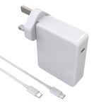 140W USB C Charger For MacBook Charger : Mac Book Air/Pro Charger for Apple iPad/Laptop/Phone UK,Mac Book Pro 2023 2022 2021 2020 2019 2018 16 15 14 13 Inch Power Cord Adapter Plug USB C to C Cable