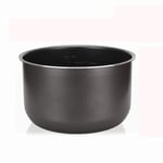 Electric Pressure Cooker Liner 1.6/3L/4L/5L/6L Non-Stick Pot Rice Pot Inner Gall Black Crystal Inner Accessories Cooker Parts,6L