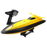 GRTVF Bateaux à télécommande surdimensionnés de 31,5 Pouces, 2,4 GHz 20km / h de Bateaux RC à Haute Vitesse pour Enfants, Double Navire Jouet à hélice avec gueuder RC Bateau de Course pour Adultes