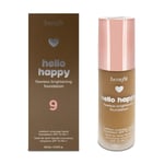 Benefit Hello Happy Flawless Brightening Foundation 9 with Sun Protection