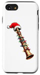 iPhone SE (2020) / 7 / 8 Flute Instrument Christmas Hat Xmas Case